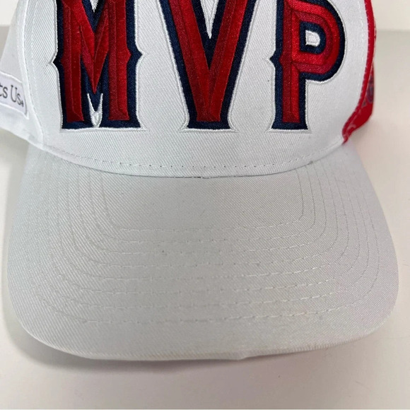 Los Angeles Angels Anaheim MVP Snapback Hat Ohtani, Trout, Guerrero, Baylor - Picture 3 of 12